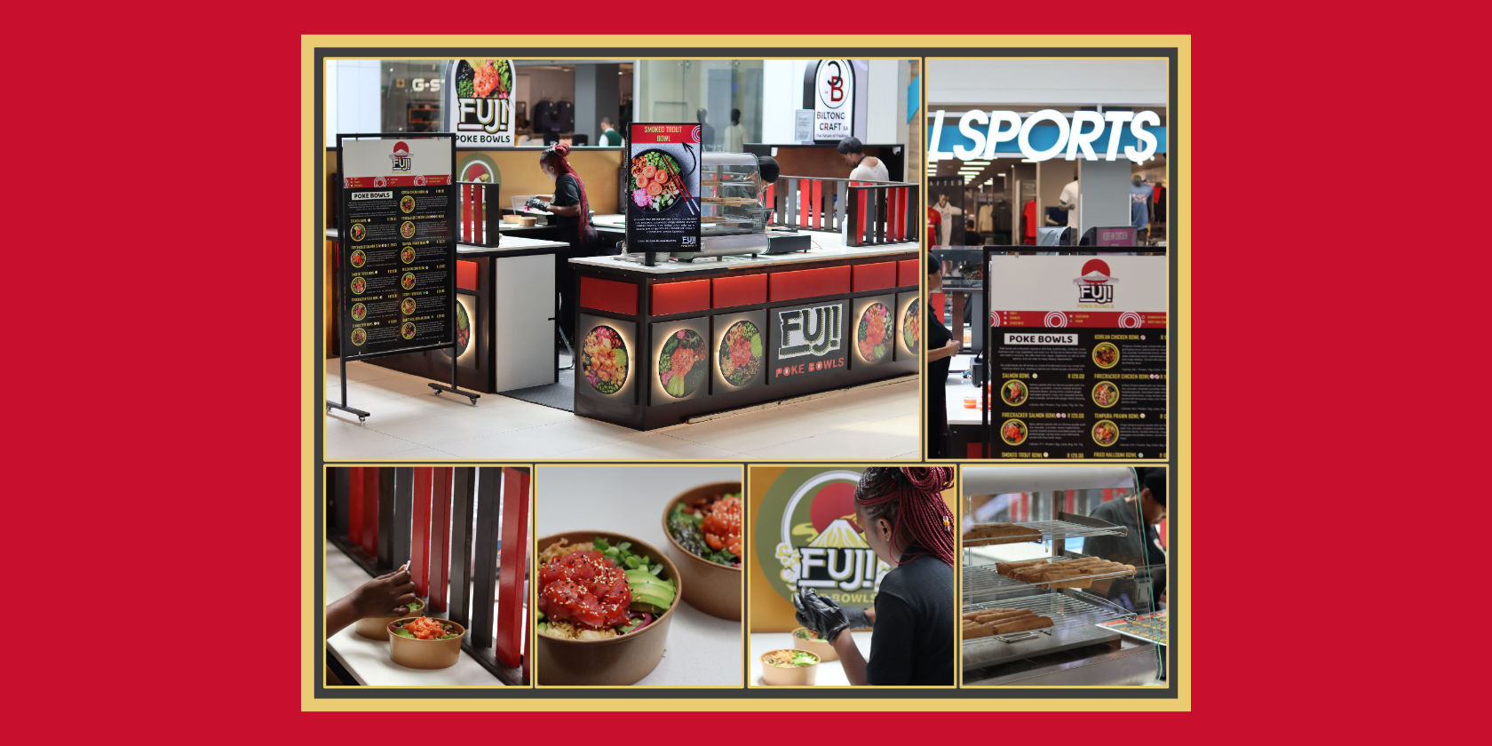 Fuji Poke Bowls - Website design