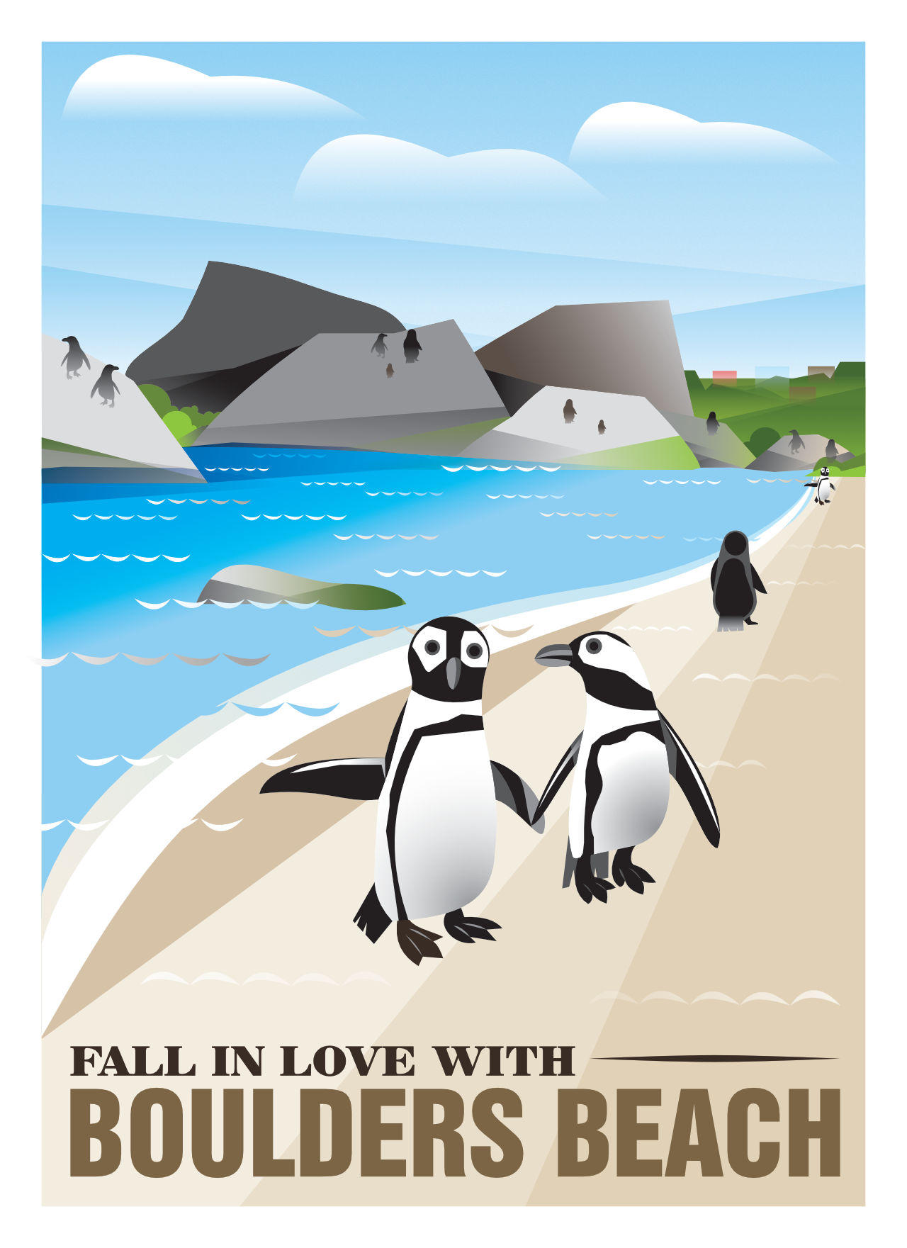 Poster Design - Boulders Cape Town