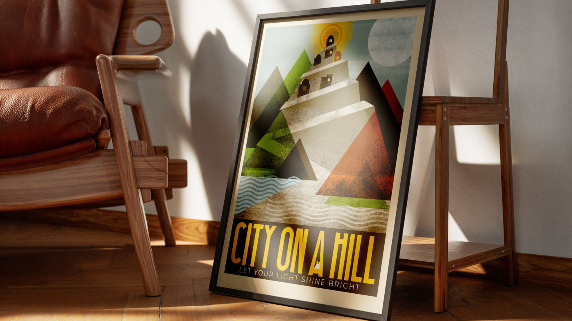 City on A hill Poster