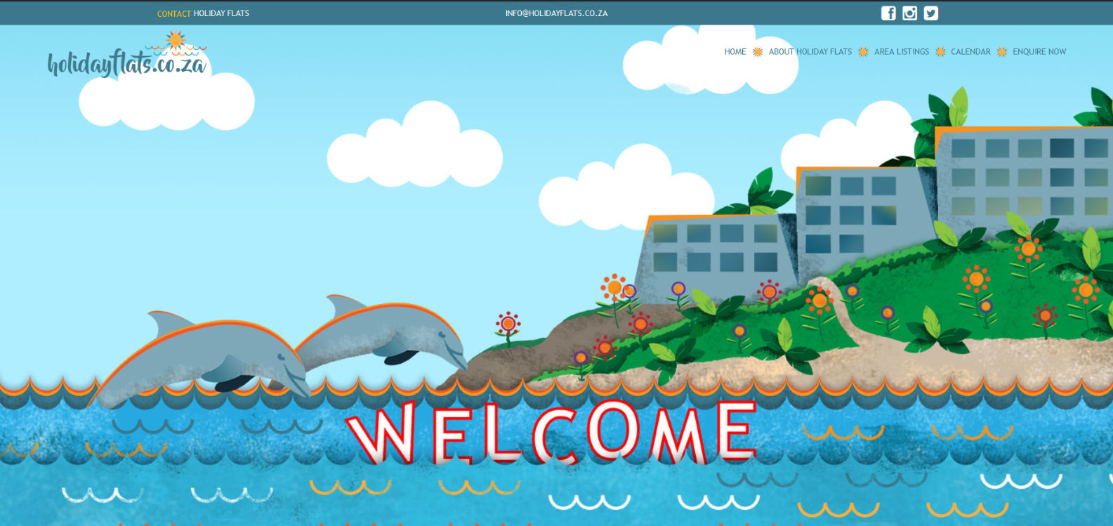 Holiday Flats in UVONGO Website