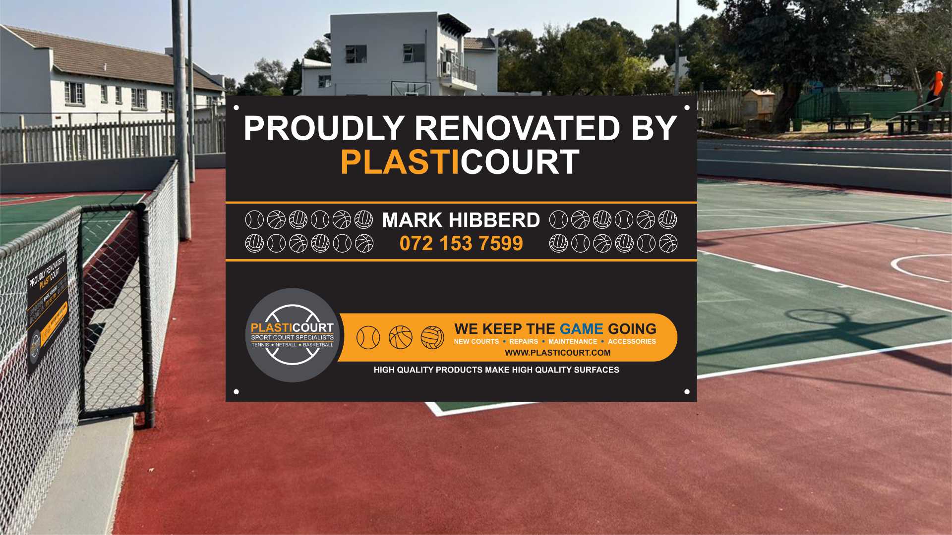 Plasticourt - Sign Board Design