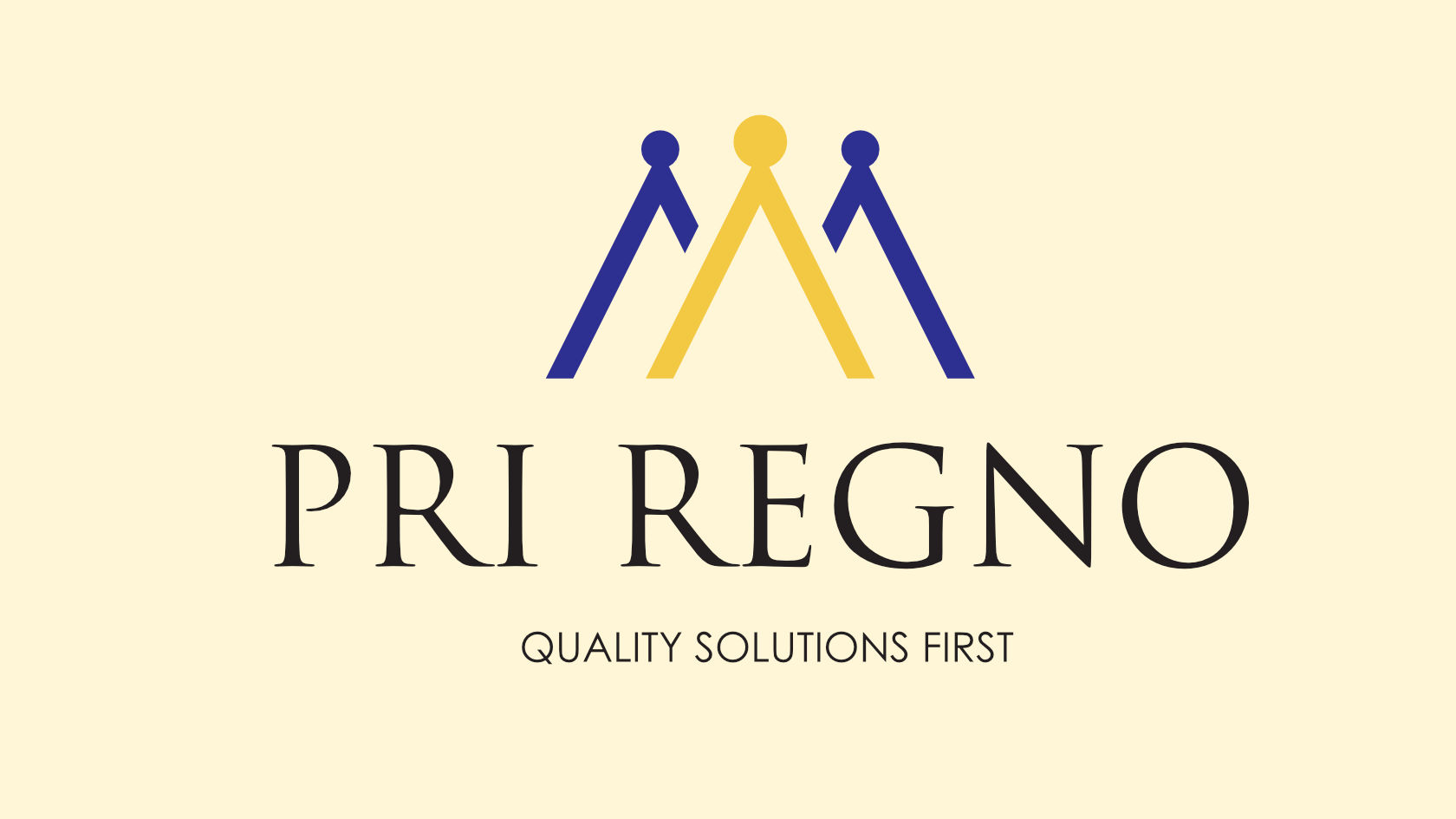 Pri Regno Logo Design Full Colour - Six Foot Design