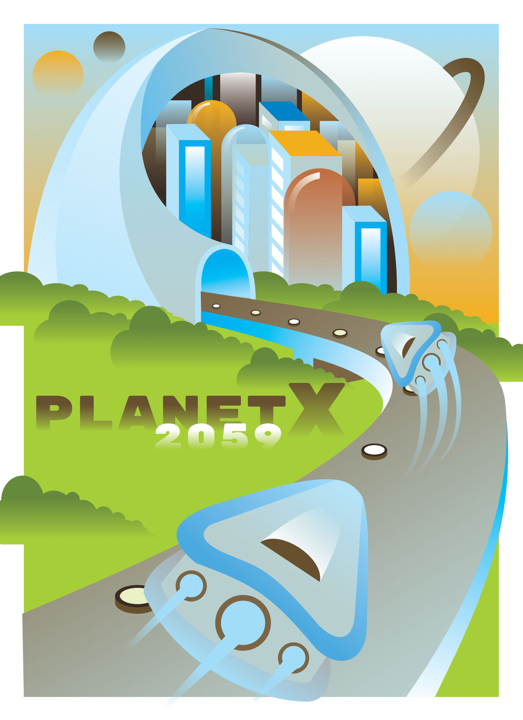 Poster Design - Planet X 2159