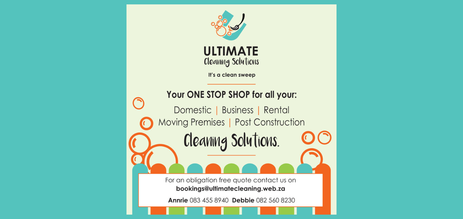 Utlimate Cleaning Solutions - Flyer
